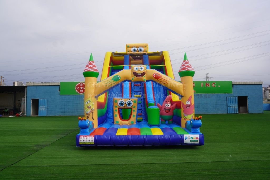 T8-4282 Spongebob With Friends Slide