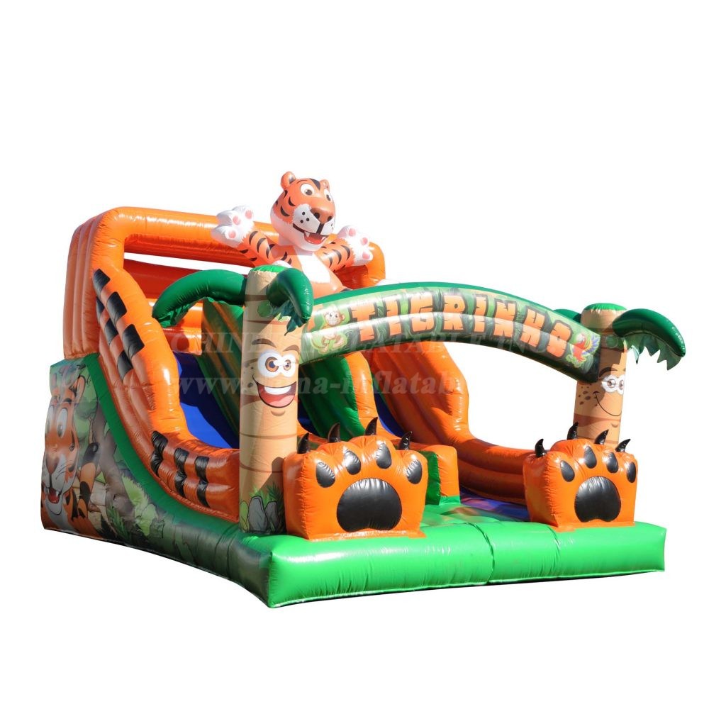 T8-4314 Tiger Inflatable Slide