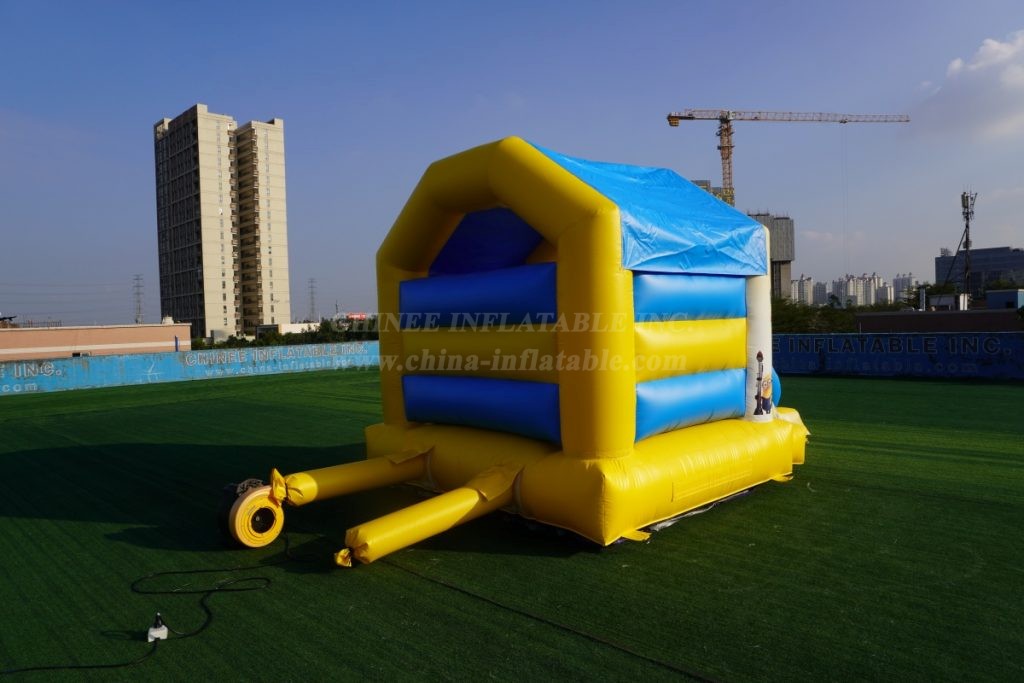 T2-2723J Minions Theme Kids Bouncy Castle With Slide