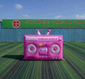 S4-529 Radio gonfiabile rosa