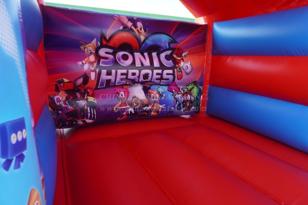 T2-1054B SONIC Theme Bounce House