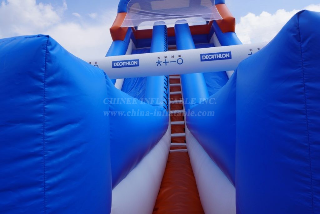 T8-521B Giant Dual Lane Inflatable Slide