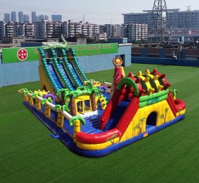 T6-1141 Parco giochi gonfiabile per alligatore