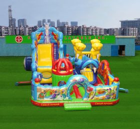 T6-1147 Parco giochi gonfiabile Snow Queen