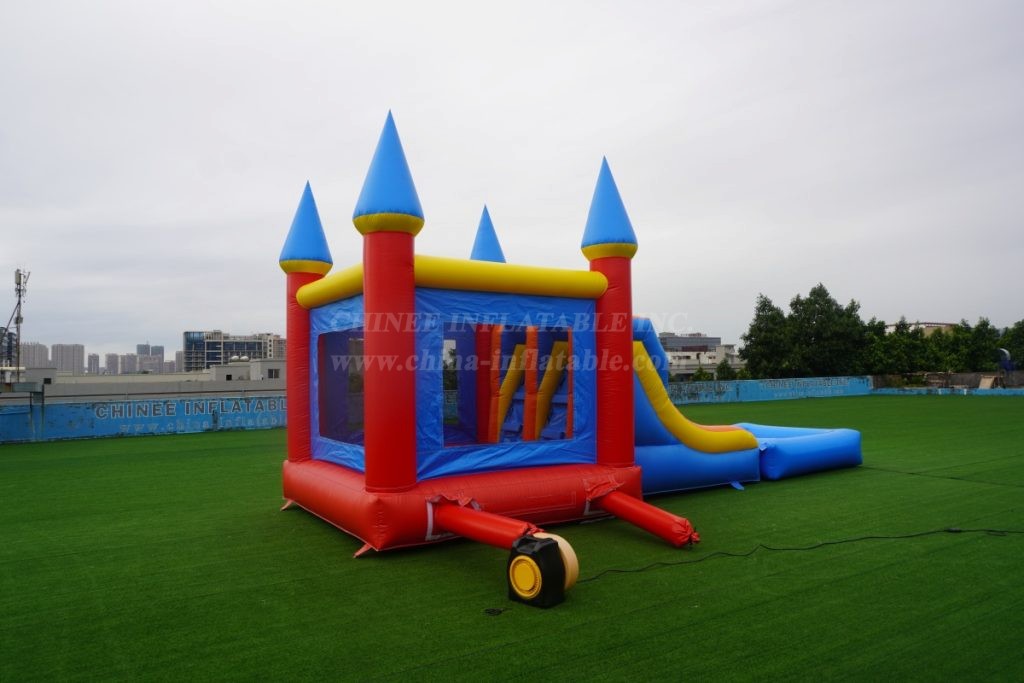 T2-8005 Inflatable Castle Slide & Pool