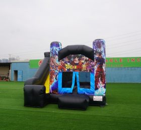T2-3226O Dragon Ball theme bouncy castle...