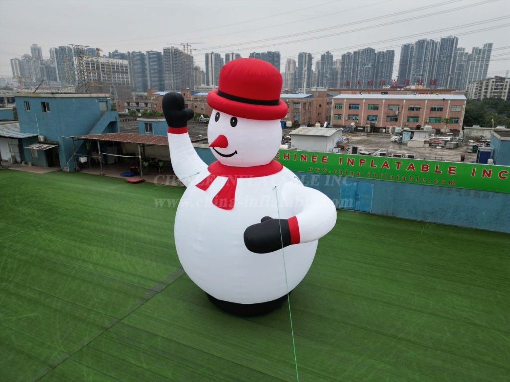 C1-111B Inflatable Christmas Snowman