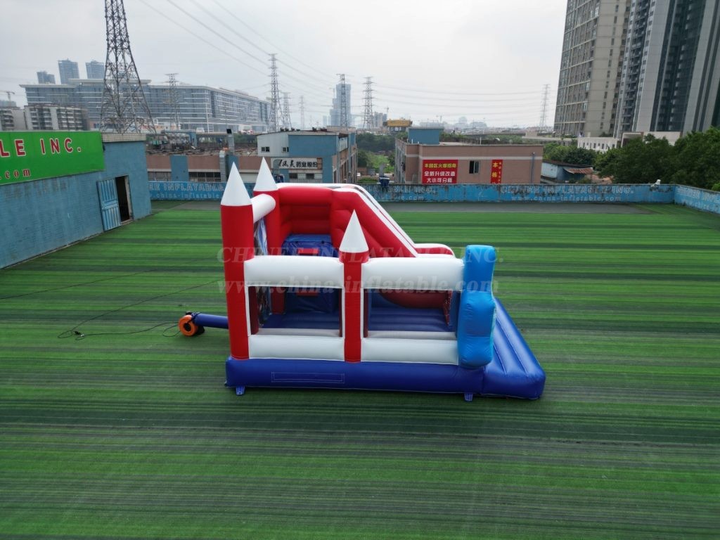 T2-8105B Marvel Super Hero Bouncy Caste With Slide
