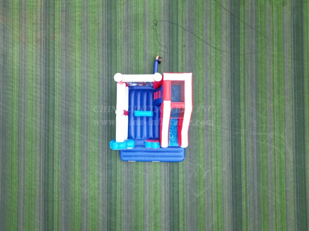 T2-8105B Marvel Super Hero Bouncy Caste With Slide