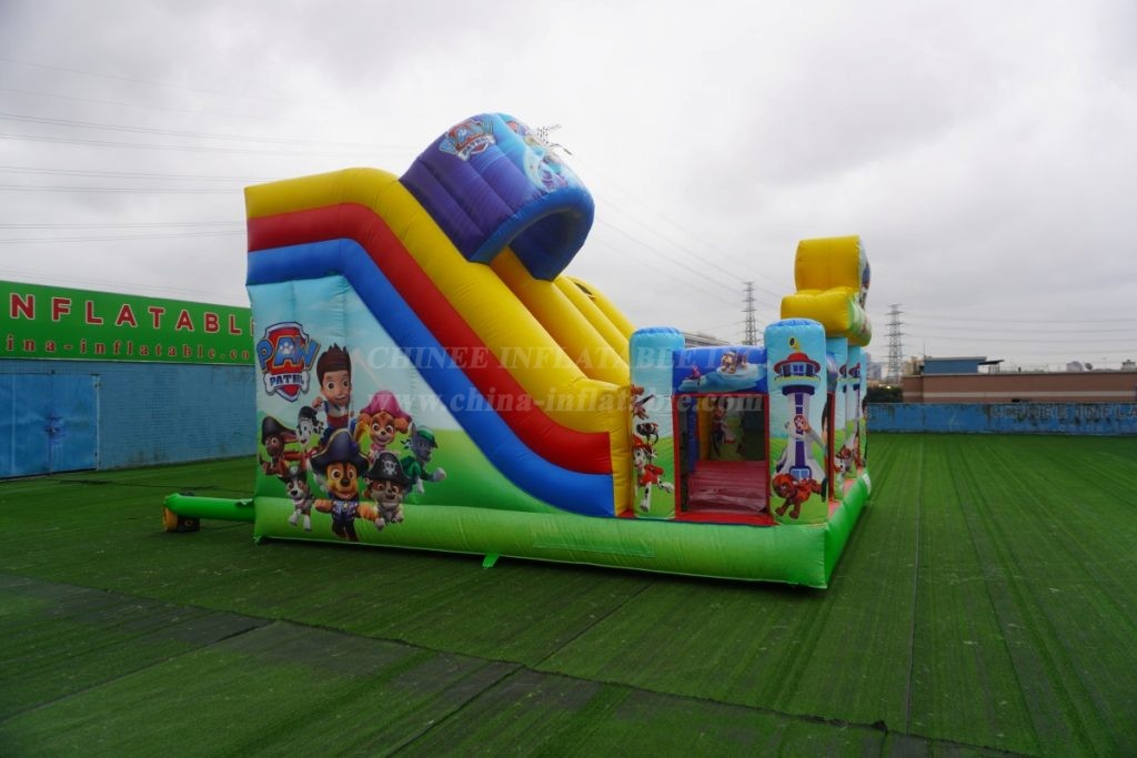 T8-3804C PAW Patrol Bouncy Castle With Slide