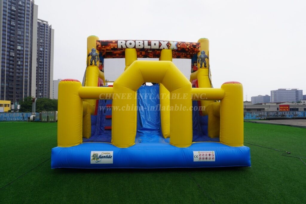 T8-8051 Roblox Inflatable Dry Slide