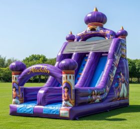 T8-8091 Aladdin Theme Inflatable Dry Sli...