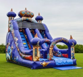 T8-8092 Aladdin Theme Inflatable Dry Sli...