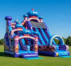 T8-8093 Aladdin Theme Inflatable Dry Sli...