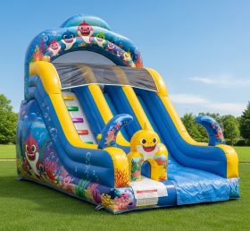 T8-8103 Baby Shark Theme Inflatable Dry ...