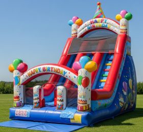 T8-8110 Birthdays Theme Inflatable Dry S...