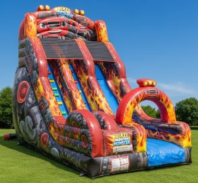 T8-8112 Blaze Monster Theme Inflatable D...