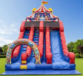 T8-8131 Circus Theme Inflatable Dry Slid...