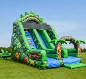 T8-8148 Dinosaur Theme Inflatable Dry Sl...