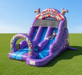 T8-8427 Circus Theme Inflatable Water Sl...