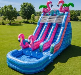 T8-8614 Flamingo Theme Inflatable Water ...