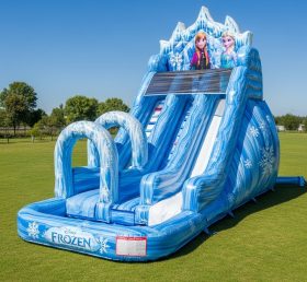 T8-8616 Frozen Theme Inflatable Water Sl...