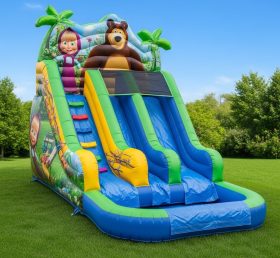T8-8475 Masha And The Bear Theme Inflata...