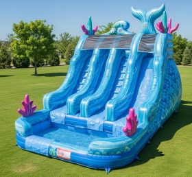T8-8641 Mermaid Theme Inflatable Water S...