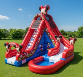 T8-8481 Mickey & Minnie Theme Inflatable...