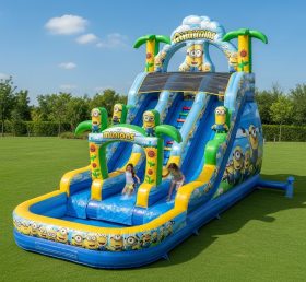 T8-8648 Minions Theme Inflatable Water S...