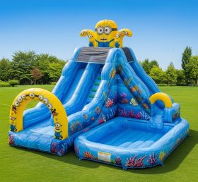 T8-8650 Minions Theme Inflatable Water S...
