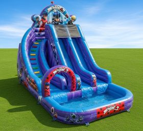 T8-8654 Miraculous Ladybug Theme Inflata...