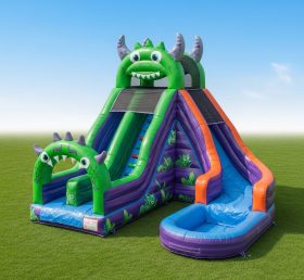 T8-8656 Monster Theme Inflatable Water S...