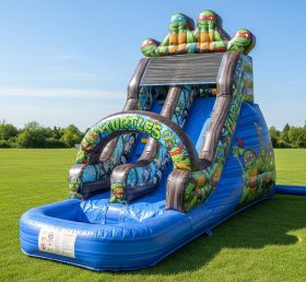 T8-8498 Ninja Turtles Theme Inflatable W...