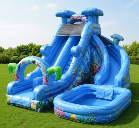 T8-8499 Ocean Theme Theme Inflatable Wat...