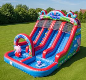 T8-8676 Peppa Pig Theme Inflatable Water...