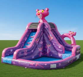 T8-8509 Pink Panther Theme Inflatable Wa...
