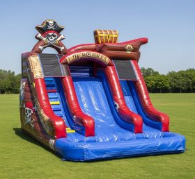 T8-8511 Pirates Theme Inflatable Water S...