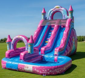 T8-8689 Princess Parties Theme Inflatabl...