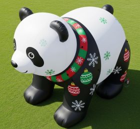 C1-744 Christmas Panda Inflatable Cartoo...
