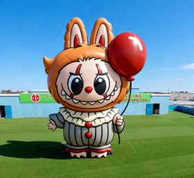 Cartoon3-237 Pop Mart Labubu Clown Cha...
