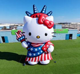 Cartoon3-241 Hello Kitty Statue of Liber...