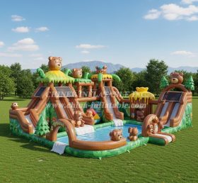 Pool3-582 Boonie Bears Theme Pool Water ...