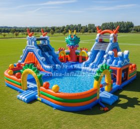 Pool3-600 Dragon Ball Theme Pool Water P...