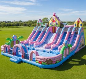 Pool3-662 Peppa Pig Theme Pool Water Par...