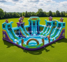 Pool3-677 Scooby-Doo Theme Pool Water Pa...