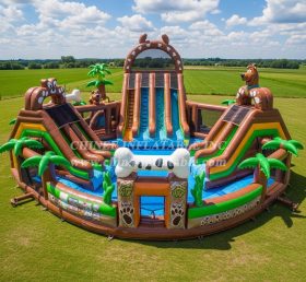 Pool3-678 Scooby-Doo Theme Pool Water Pa...