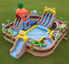 Pool3-692 SpongeBob Theme Pool Water Par...