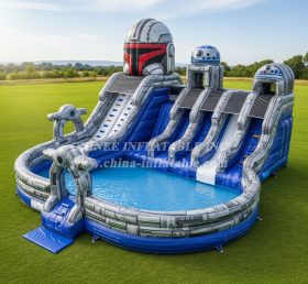 Pool3-694 Star Wars Theme Pool Water Par...