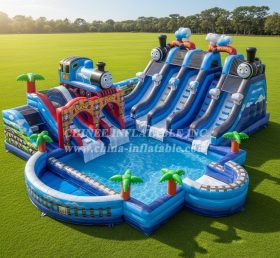 Pool3-724 Thomas & Friends Theme Pool Wa...